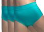 Preview: Taillenslip Damenslip "Tina" Seamless ohne Nähte super elastisch (Packung, 3er Pack) mit Logoschriftzug am Wäschebund