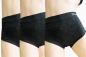 Preview: Toker Collection® Taillenslip "Tina" Seamless ohne Nähte super elastisch mit kleinem Lochmuster  3er Pack ) Logo Elastikbund