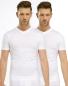 Preview: TOKER COLLECTION® T-Shirt Herren T-Shirt Basic V- Ausschnitt 2er Pack aus Baumwolle