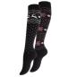 Preview: Damen Kniestrümpfe oder Socken mit Norweger-Muster – 2er / 3er Pack