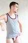 Preview: Achselhemd Achselhemd Herren Unterhemd meliert im 6er Pack,Restposten