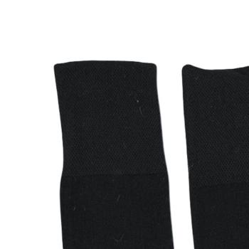 Kniestrümpfe Extra Wellness-Rand ohne Gummidruck schwarz 3-teilig