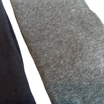 RS Harmony EXTRA Herren Kniestrümpfe Baumwolle – 3 Paar Schwarz, Marine & Anthrazit