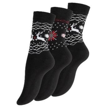 Damen Kniestrümpfe oder Socken mit Norweger-Muster – 2er / 3er Pack