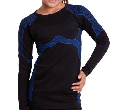 Funktionsunterhemd Kinder Ski Unterhemd, langarm Seamless (Verpackung, 1er-Pack) super elastisch