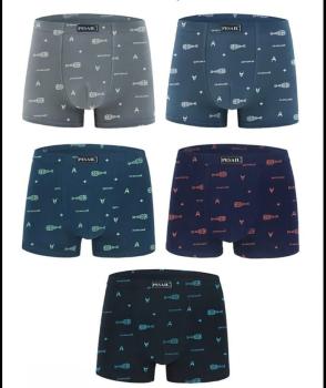 Pesail Herren Boxershorts Übergrößen 5er Pack – 95 % Baumwolle, 4XL–7XL