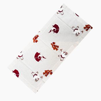 KONFEKTION SCHLEISS Tischdecke Tischwäsche Serie „Weihnachtsmann“ – festliche Plauener Tischwäsche (Stück, 1), edle Leinenoptik