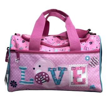 UNDERCOVER Reisetasche Sporttasche Love , Design mit Blumen und Schmetterlingen