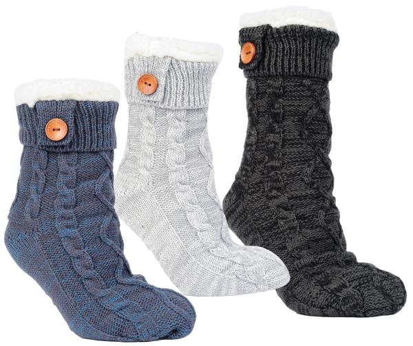 Damen Thermo Kuschelsocken „Wintertraum“ – 3er Pack von RS Harmony