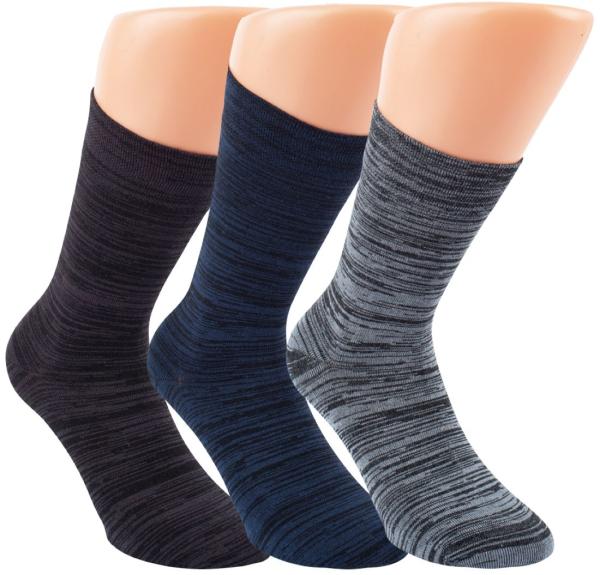 RIESE Komfortsocken RS Harmony Melange Bambus Socken “Bambus” (3er Pack)  Softrand extra weich