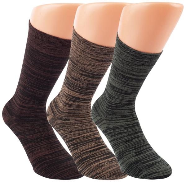 RIESE Komfortsocken RS Harmony Melange Bambus Socken “Bambus” (3er Pack)  Softrand extra weich