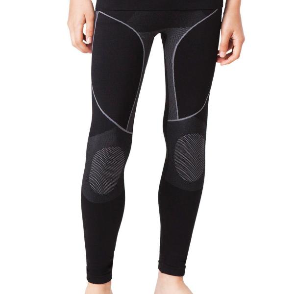 Funktionsunterhose Kinder, Ski Unterhose, Seamless (Packung, 1er - Pack) mit Logo auf dem Taillenbund