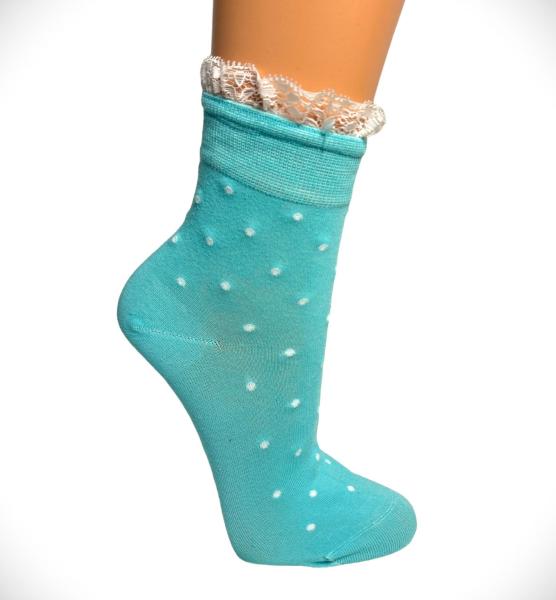 RS Komfortsocken mit Rüschenrand