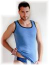 Achselhemd Achselhemd Herren Unterhemd meliert im 6er Pack,Restposten