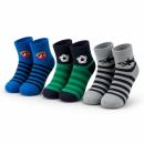 RIESE Kurzsocken Kurzstrumpf für Kid´s (Packung, 3er - Pack) mit eingestrickten Motiven