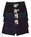 Boxershorts 4er Pack Herren Boxershorts Übergröße, 4XL-7XL, Baumwolle (Packung, 4er Pack) feiner Streifen