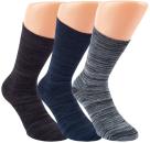 RIESE Komfortsocken RS Harmony Melange Bambus Socken “Bambus” (3er Pack)  Softrand extra weich