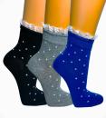 RS Komfortsocken mit Rüschenrand